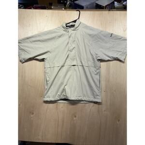 Dryjoys by Footjoy Windbreaker Mens Small Side Pocket Short Sleeve Golf Jacket